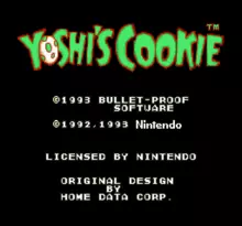 Image n° 4 - screenshots  : Yoshi's Cookie